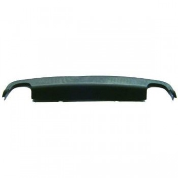 Galinio bamperio difuzorius BMW 5 (E39) Sedan Touring 1995-2003 M-Tech juodas matinis