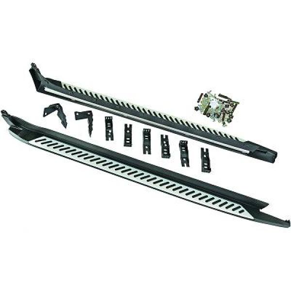 Running Boards suitable for BMW X3 X4 F25 F26 OEM design