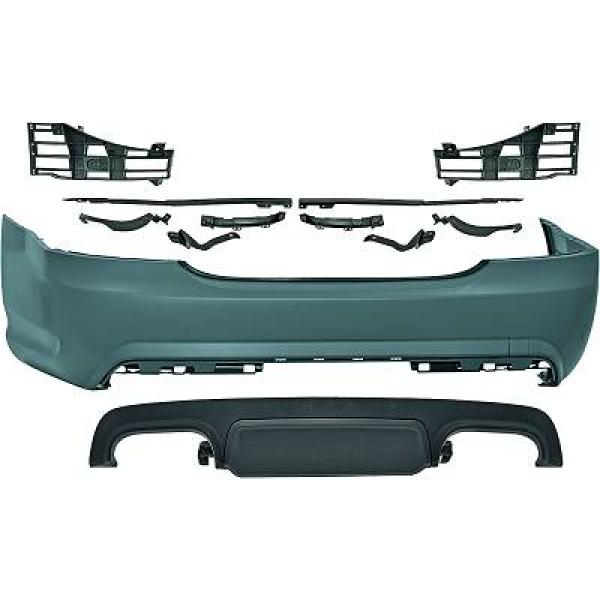 Complete Body Kit suitable for Mercedes S-Class W221 (2005-2013) LWB with Exhaust Muffler Tips S63 S65 Design