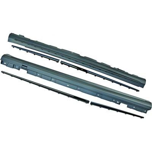 Side Skirts suitable for Mercedes S-Class W222 Long Version (2013-2020) S63 Design