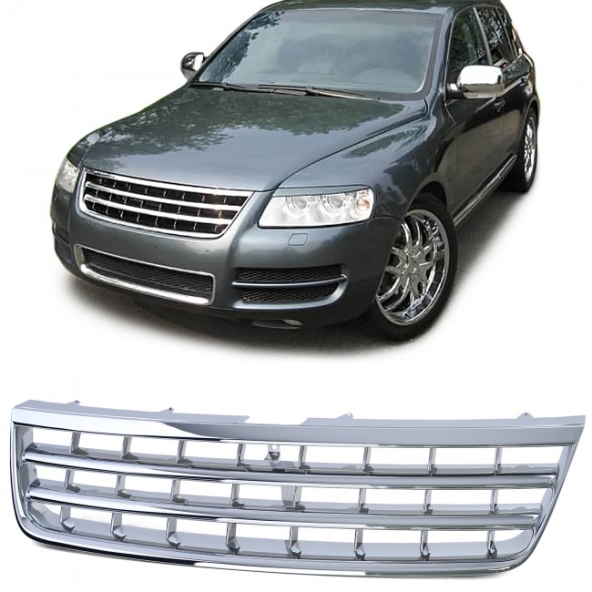 Front Grill suitable for VW Touareg 7L (2002-2006)