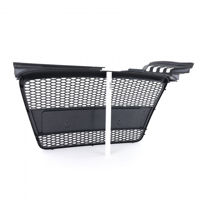 Badgeless Front Grille suitable for Audi A4 B7 (2004-2008) RS4 Design Matte Black