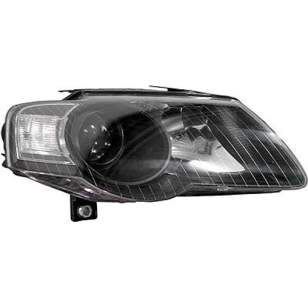 Headlights suitable for VW Passat B6 3C (03.2005-2010) Black