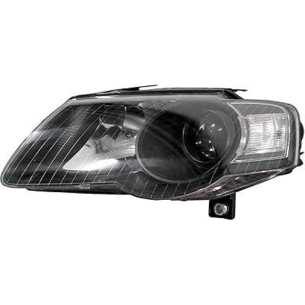 Headlights suitable for VW Passat B6 3C (03.2005-2010) Black