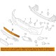 BMW Genuine Grille Front Upper Middle E70/E71 X5 M/X6 M 51117205559 