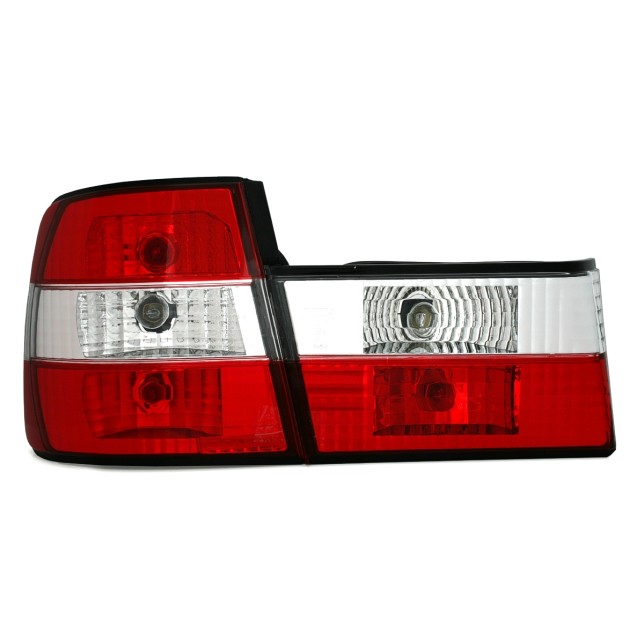 Taillights suitable for BMW 5 Series E34 (1989-1996) red clear