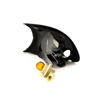 Front Turn Signal Lamp suitable for BMW 3 Series E46 Coupe (1999-2001) Cabrio (2000-2001) black clear