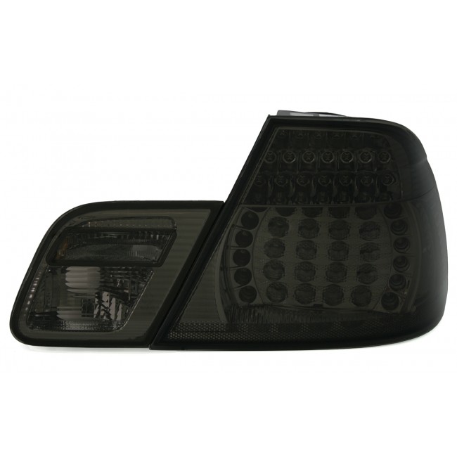 LED Taillights suitable for BMW 3 Series E46 Coupe Non-Facelift (1999-2003) smoke