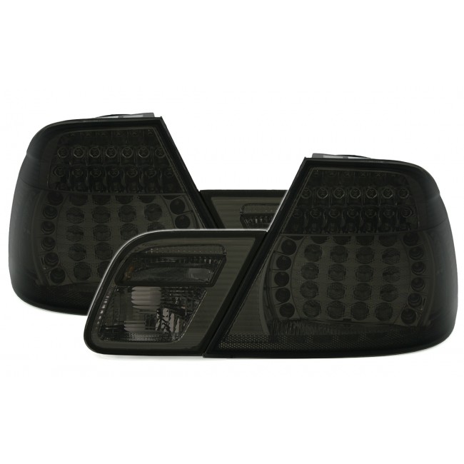 LED Taillights suitable for BMW 3 Series E46 Coupe Non-Facelift (1999-2003) smoke