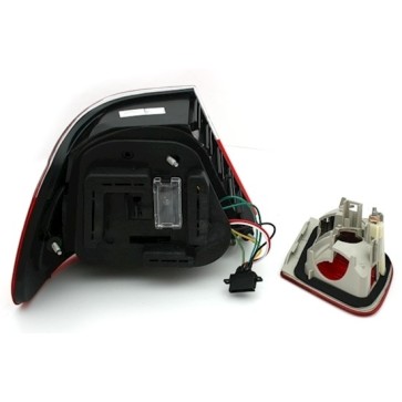 LED taillights suitable for BMW E46 Coupe 2D 2003-2005 red clear