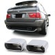 Exhaust Muffler Tips suitable for BMW X5 E53 3.0i (1999-2006)