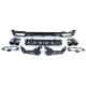 Galinio bamperio difuzorius su duslintuvo antgaliais skirtas Mercedes E-Class W213 (2016-2019) E53 Design Night Package