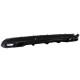 Galinio bamperio difuzorius su juodais antgaliais skirtas Mercedes E-Class W212 S212 Facelift (2013-2016) only Sport package Bumper
