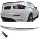 Trunk Spoiler suitable for BMW X6 E71 E72 (2008-2014) Piano Black