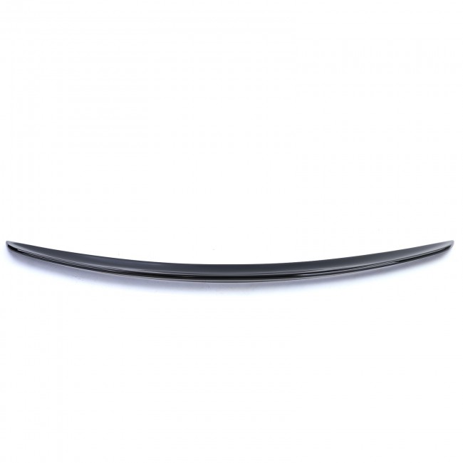 Trunk Boot Lid Spoiler suitable for Mercedes CLS C257 (2018-Up) Piano Black