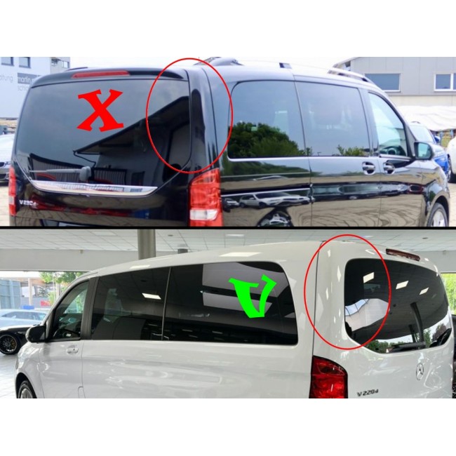 Roof Spoiler suitable for Mercedes V-Class W447 W448 (2014-Up) Single Door