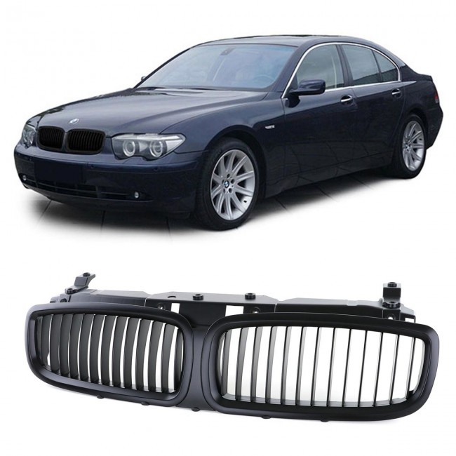 Central Grilles Kidney suitable for BMW 7 series E65 E66 Facelift (2001-2005)