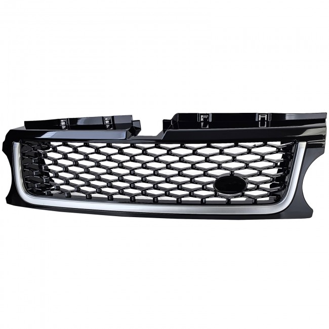 Central Grille suitable for Land ROVER Range ROVER Sport 2009-2013 L320 Autobiography Look All Black Edition