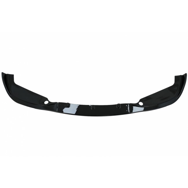 Priekinio bamperio LIP spoileris skirtas BMW 3 Series E46 M3 Sedan Touring (1998-2004) Piano Black Add On