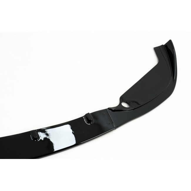 Priekinio bamperio LIP spoileris skirtas BMW 3 Series E46 M3 Sedan Touring (1998-2004) Piano Black Add On