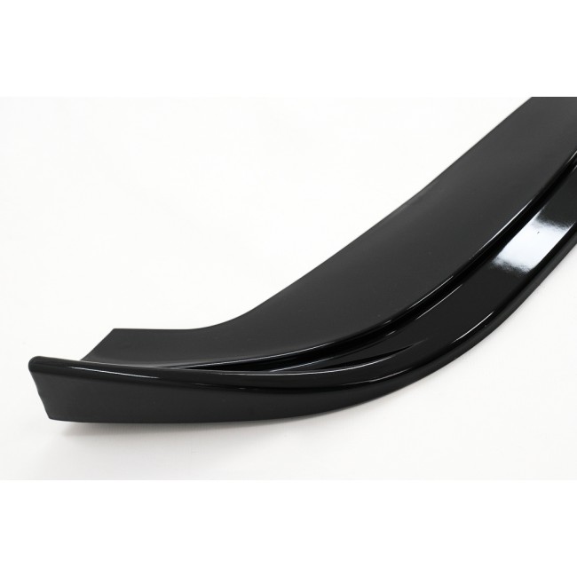 Priekinio bamperio LIP spoileris skirtas BMW 3 Series E46 M3 Sedan Touring (1998-2004) Piano Black Add On