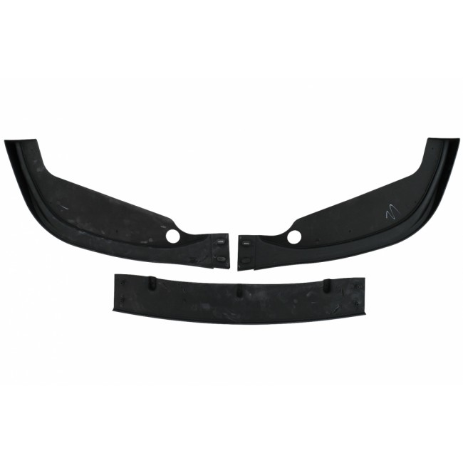 Priekinio bamperio LIP spoileris skirtas BMW 3 Series E46 M3 Sedan Touring (1998-2004) Piano Black Add On