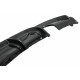 Rear Bumper Spoiler Valance Diffuser Double Outlet for Single Exhaust suitable for BMW 3 Series F30 F31 (2011-2019) M Performance Design Carbon Film Coating