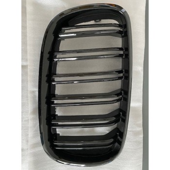 RIGHT SIDE Central Grilles WITH TRANSPORT DAMAGE Kidney suitable for BMW X5 F15 X6 F16 (2014-2018) X5M X6M Double Stripe Design M-Package Sport