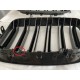 RIGHT SIDE Central Grilles WITH TRANSPORT DAMAGE Kidney suitable for BMW X5 F15 X6 F16 (2014-2018) X5M X6M Double Stripe Design M-Package Sport