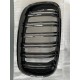 RIGHT SIDE Central Grilles WITH TRANSPORT DAMAGE Kidney suitable for BMW X5 F15 X6 F16 (2014-2018) X5M X6M Double Stripe Design M-Package Sport
