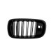 Central Grilles Kidney suitable for BMW X5 X6 F15 F16 (2014-up) X5M X6M Double Stripe Design M-Package Sport with Camera