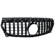 Front Central Grille suitable for Mercedes CLA C117 X117 W117 Facelift (2016-2018)  GT-R Panamericana Design Full Black