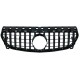 Front Central Grille suitable for Mercedes CLA C117 X117 W117 Facelift (2016-2018)  GT-R Panamericana Design Full Black