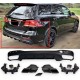 Rear bumper suitable for Mercedes GLE W166 SUV  (2015-2018) GLE63 Design