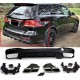 Rear bumper suitable for Mercedes GLE W166 SUV  (2015-2018) GLE63 Design