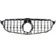 Priekinės grotelės skirtos Mercedes W205 Sedan S205 T-Modell A205 Cabriolet C205 Coupe Facelift (03.2018-2020) with 360 Chrome