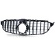 Priekinės grotelės skirtos Mercedes W205 Sedan S205 T-Modell A205 Cabriolet C205 Coupe Facelift (03.2018-2020) with 360 Chrome