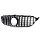 Priekinės grotelės skirtos Mercedes W205 C 2014+ GT PANAMERICANA LOOK 
