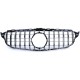 Priekinės grotelės skirtos Mercedes W205 C 2014+ GT PANAMERICANA LOOK 