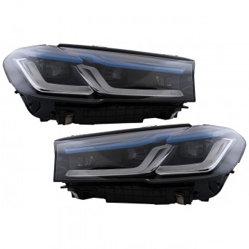 Headlights suitable for BMW 5 Series G30 Sedan (2017-2019) LCI Design