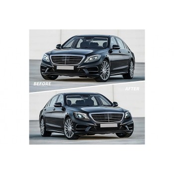 Headlights Full LED suitable for Mercedes S-Class W222 Maybach X222 (2013-2017) Facelift Look