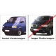 Front Grille suitable for VW T4 bus 90-03 black