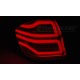 FULL LED Taillights suitable for Mercedes M-Class W164 (2005-2008) Red Clear