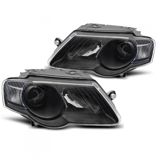 Headlights suitable for VW Passat B6 3C (03.2005-2010) Black