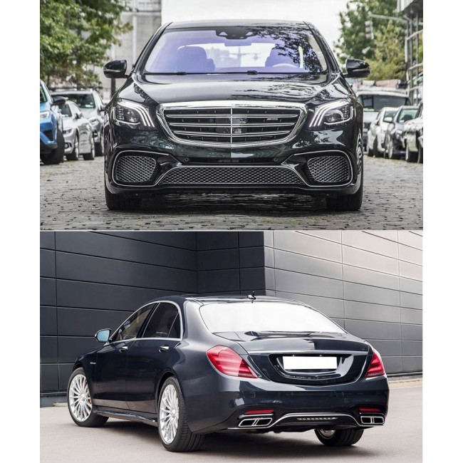 Body Kit suitable for Mercedes S-Class W222 Facelift (2013-06.2017) S65 Design