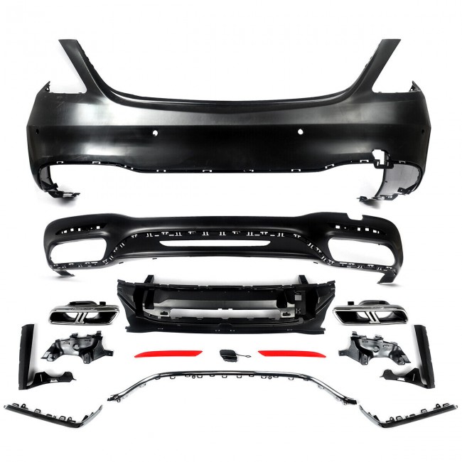 Body Kit suitable for Mercedes S-Class W222 Facelift (2013-06.2017) S65 Design