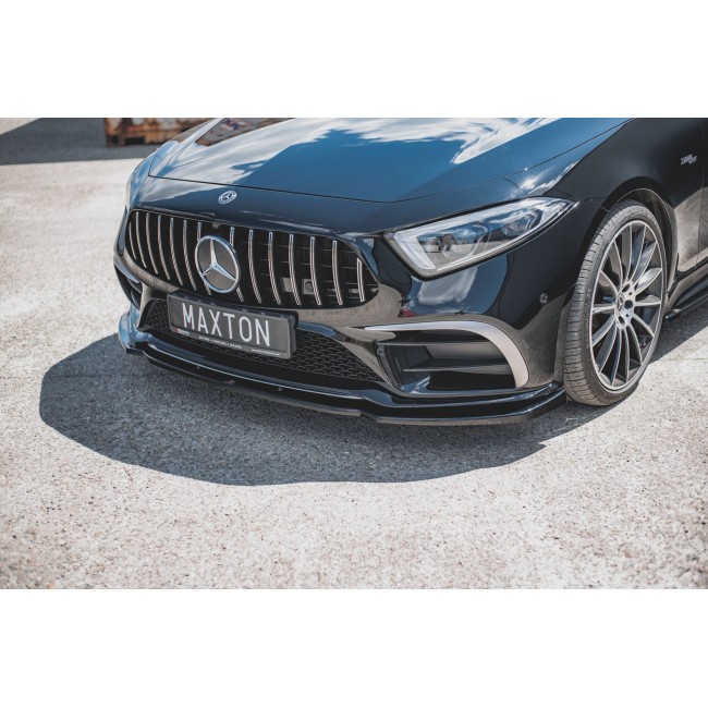 Front Splitter suitable for Mercedes-Benz CLS C257 (2018-Up) AMG-Line / 53AMG bumper