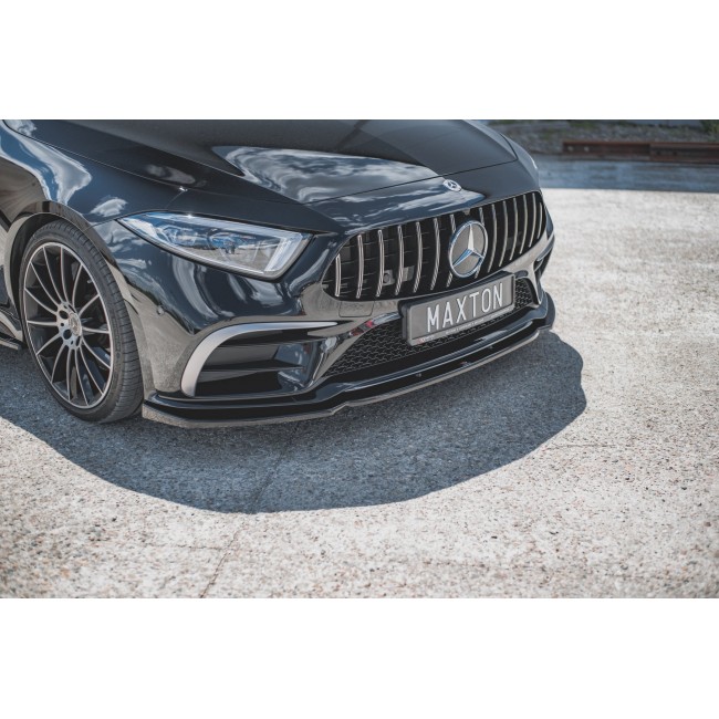 Front Splitter suitable for Mercedes-Benz CLS C257 (2018-Up) AMG-Line / 53AMG bumper