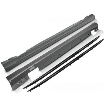 Side Skirts suitable for Mercedes E-Class W212 S212 (2009-2016) Facelift E63 Design
