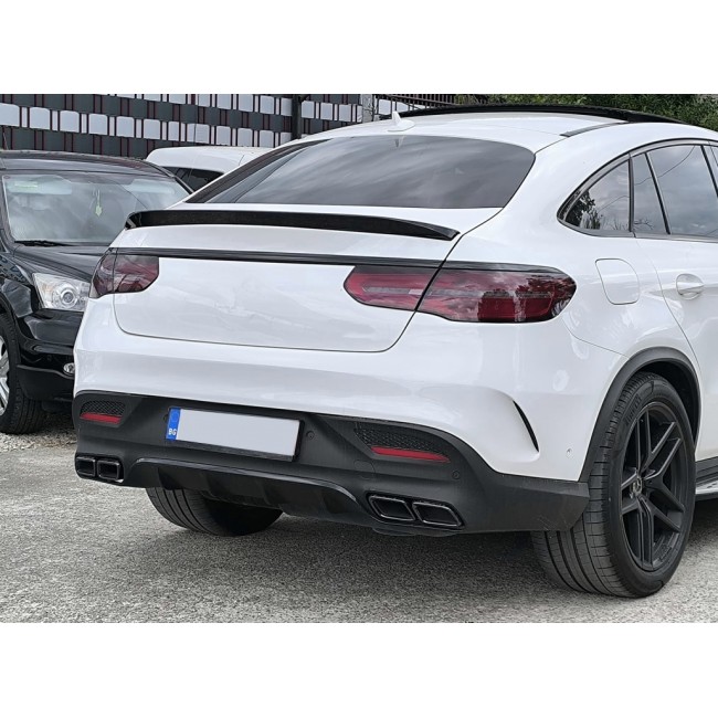Trunk Boot Spoiler suitable for Mercedes GLE Coupe C292 (2015-2019) Piano Black